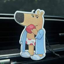 互联网病毒图像“我只是一个冷静的人”。设计、汽车空气清新剂和后视镜装饰 - 持久的香味，让车内清新诱人，送给朋友的有趣礼物