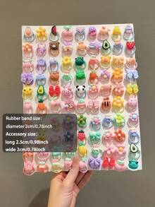 40 قطعة/مجموعة من أربطة الشعر الوردية الجميلة، تشمل مجموعة متنوعة من إكسسوارات الشعر الرائعة مثل التيجان والقوس والزهور والفواكه والفيونكات، بأنماط متعددة وألوان زاهية - مناسبة للفتيات والنساء، ضرورية للعودة إلى المدرسة، سهلة المطابقة للذيول والضفائر أو الكعكات، تضفي مظهرًا لطيفًا ومرحًا، مليئة بالبراءة والفرح في كل لحظة، أربطة الشعر، مطاطات الشعر، حبال الشعر - متعدد الألوان - مشاهدة 6