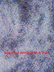 30g gemischte Größen Bubble Perlen, Mini Glas Bubble Perlen von 0,6 bis 3 mm, geeignet für DIY Harz Formen und Silikon Schmuckherstellung, ideal für Basteln und DIY Nail Art, perfekt für Shaker Karten und Küstenthemen Bubble Art Projekte.