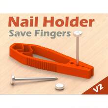 1pc/3pcs Nail Fixing Tools Portable Nail Fixing Tools Woodworking Nail Fixing Clips Nail Fixer Nail Tool Fixing Tools Woodworking Utensils Tools Nail Holder Tools Nail Fixing Tools Hammered Nail Holder Hammers Nail Holder Pliers Home Tools Aids