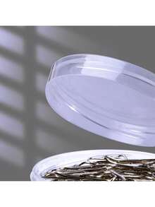 160个/盒 银色和莫兰迪色防滑回形针，适用于办公室、学校和个人使用，日常DIY，重型防滑回形针 - 彩色 - 查看 9