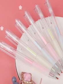 1 PIEZA Cuchillos utilitarios y de manualidades exquisitos, simples y frescos, adecuados para grabado y corte de papel. El cuchillo de grabado manual es fácil de transportar y viene con una mini hoja de metal. Es un cortador de papel de cuaderno de estudiante y un cuchillo plegable de color macaron, afilado y portátil, con grabado. Es un cuchillo plegable de moda.