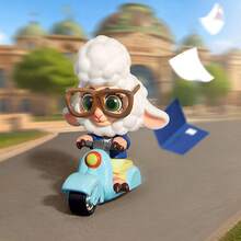 Miniso Figurines de la boîte mystère de voyage amusante Zootopia Dudu, personnages adorables, surprises aléatoires, nouvelle pièce favorite pour la décoration de bureau, convient comme cadeau d'anniversaire ou cadeau de fête (1 pièce livrée au hasard) - Multicolore - Voir 7