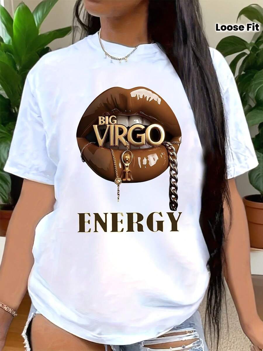 Virgo Shirt, Virgo Zodiac Shirt, Astrology Shirt, Zodiac Signs Shirt, Virgo Birthday Gift, Zodiac Signs Gift, Horoscope Shirt - 白色 - 查看 1