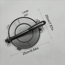 1 Pc 6 Inches, 8 Inches,10 Inches Aluminum Dough Press, Press Machine, Mexican Corn Tortilla Press Machine, Thin Pancake Machine - Multicolor - View 16