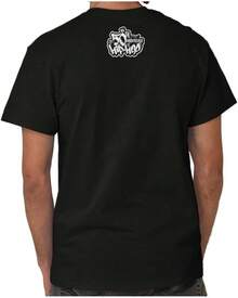 Vintage Hip Hop Rapper Ice T Quote Graphic T Shirt Men Or Women - 黑色 - 查看 4