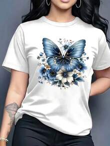 Women T-Shirts - White - View 2