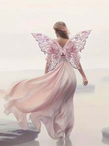 Cosplay Fairy Wings Fashionable And Exquisite 4-Piece Butterfly Sweet And Cute Stage Performance Costume