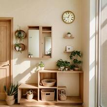 10-Zoll Multifunktions-Geheimgeldsafe, Wanduhr mit Stauraum, versteckter Ort zum Geldaufbewahren, neue Produktförderung, Heim-Dekor-Safe