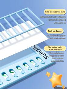 1pc/To Do List Board,Removable And Repeatable Portable Chore Chart Memo Board,DIY Message Family Travel Planning Reminder Form,Daily Work Plan Task List, Exercise Fitness, On Time To Complete The Task Notepad(Random Shipment Of New And Old Versions)