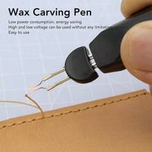 1 件升级版螺纹燃烧器 - 手持式热熔蜡笔，用于串珠编织、快速熔蜡、皮革热转印和穿线项目