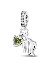 1pc Exquisite 12 Zodiac Sign Pendant Bead, Suitable For Women To Wear, Can Be Used For DIY Jewelry Making Such As Bracelets And Bangles, An Excellent Gift For Girlfriend - Constellation Beads - View 6