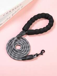 1 szt./ Mocna smycz dla psa z miękką wyściółką, odblaskowa w nocy, odpowiednia dla małych, średnich i dużych psów, dostępna na wszystkie pory roku