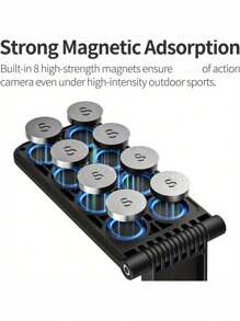 [Insta 360 Magnetic Bracket] Insta 360 X3/X4/X5 Magnetic Bracket | Compatible With Action And Sports Cameras