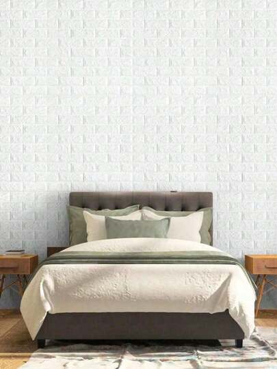 ,Thickened 3D Brick Wand Sticker, Self Adhesive Waterproof Easy Clean, Anti Collision Soundproof, Moderne Living Room Bedroom TV Background Applicable, DIY Renovate Walls, Improve Texture! Birthdays, Anniversaries, Weddings. Back To School Season, Graduation Halloween, National Day Parties, Gatherings, Teacher Wallpaper Paper Stickers Kitchen view 6