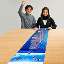 1 Set Wissenschafts-Popularisierungs-Bildungstisch-Curling-Spielset, 120 cm - Wissenschafts-Popularisierungs-Bildungs- und Spaßspiel für Familien & Kinder ab 6 Jahren - Ideales Weihnachts-, Halloween- oder Spielgeschenk