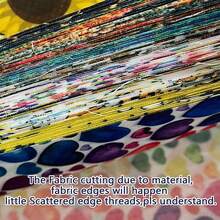 4pcs/Set 7.87x7.87inch(20x20cm) Quarter Yard Music Notes Series Precut Quilting Fabric Fat Quarter Fabric Bundle, Polyester Quilting Squares For Patchwork, DIY Crafts Projects, DIY Wallet Making - Multicolor - View 5