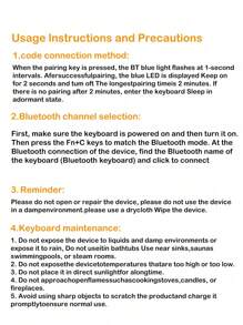 AKKHOO Combos de teclado y ratón - Rosa - Ver 11