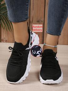 2025 新款女士休闲运动鞋 - 独特豹纹 + 厚底设计，百搭，适合所有季节