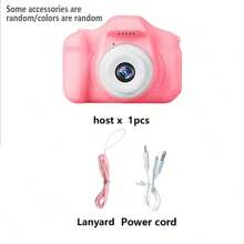 Kids Action Camera, Kids Video Recorder, Kids Camera, Toy Camera, Rechargeable Toy Camera, Suitable For Girls Birthday, Christmas And New Year Gifts