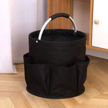 New Portable Multi-Functional Storage Basket, Picnic Basket, Outdoor Beach Basket, Handheld Foldable Storage Toiletry Wash Basket, Household Shopping Basket - Multicolor - View 16