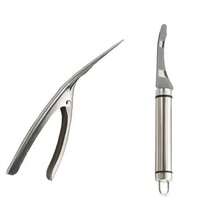 1 件不锈钢虾剥皮器和去筋工具，厨房虾筋去除器，适用于厨房、餐厅、海鲜摊 - 銀色 - 查看 14