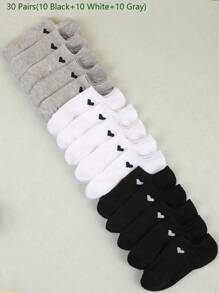 1/3/6/9/15 PairsNo Show Socks Women And Men Low Cut Ankle Short Anti-Slid Athletic Running Novelty Casual Invisible Liner Socks