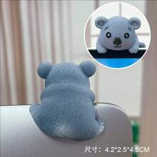 1 件创意电脑电视显示器动物装饰物、汽车导航屏幕装饰物、迷你树脂动物、可爱动物小饰品、考拉模型、熊猫玩具作为礼物、复活节兔子装饰物、狗、熊、柴犬、生日和派对礼物。 - 彩色 - 查看 9