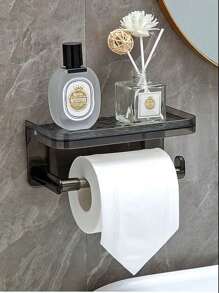 Toilet Paper Holder, Bathroom Tissue Box Wall Mounted, Luxury Glacier Texture Toilet Paper Dispenser, Suitable For Bathroom, Kitchen, Hotel