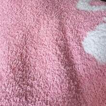 Pătură din fleece cu jumătate de față, pătură cu model de fundă, potrivită pentru decorul casei și cadouri, pătură de pluș moale și confortabilă, potrivită pentru canapea, pătură pentru canapea