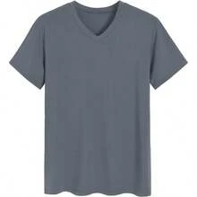 Latuza Men's Soft Pajama Set Viscose Short Sleeves Top With Pants