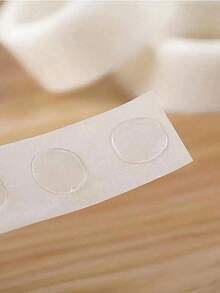 100pcs/Roll Double-Sided Transparent Balloon Glue Dots For Wedding & Birthday Decoration,Arts And Crafts, Party Supplies, Back To School Valentine Day Halloween, Christmas - Multicolor - View 3