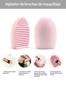 MAANGE 18/37 Pcs Makeup Tools Including 18 Pieces Makeup Brush Set + 15 Puff Accessories + 1 Silicone Bowl + 1 Brush Egg + 1 Velvet Pouch + 1 Wash Bag Cosmetic Brush Set Gift For Women & Girl Travel Makeup Brush Set,Brush Set,Makeup Brush Kit,Make Up Brush Set,Make Up Set Complete,Makeup Brush Set,Complete Makeup Kit,Brush Kit,Brushes Makeup Set,Makeup Gift Set - Baby Pink - View 10