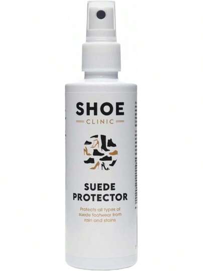 Shoe Clinic Suede Protector Spray For Suede & Nubuck Leather |   Stain, Dirt & Rain Water Protection |   Waterproof Shoe Protector Spray For Shoes, Boots & Trainers |   125ml.