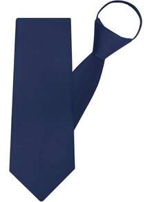 Alekiddy Upgrade Zipper Ties Easy On Zip Up, Mens Zip Ties Neckties 3.15 (8CM), Ties With Box (-8cm)