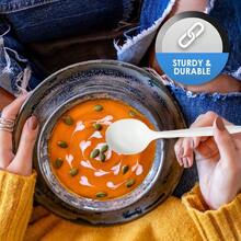 PAMI MediumWeight Disposable Plastic Forks [400Pack] Bulk White Plastic Silverware For Parties Weddings Catering Food Stands Takeaway Orders And More Sturdy SingleUse Partyware Forks