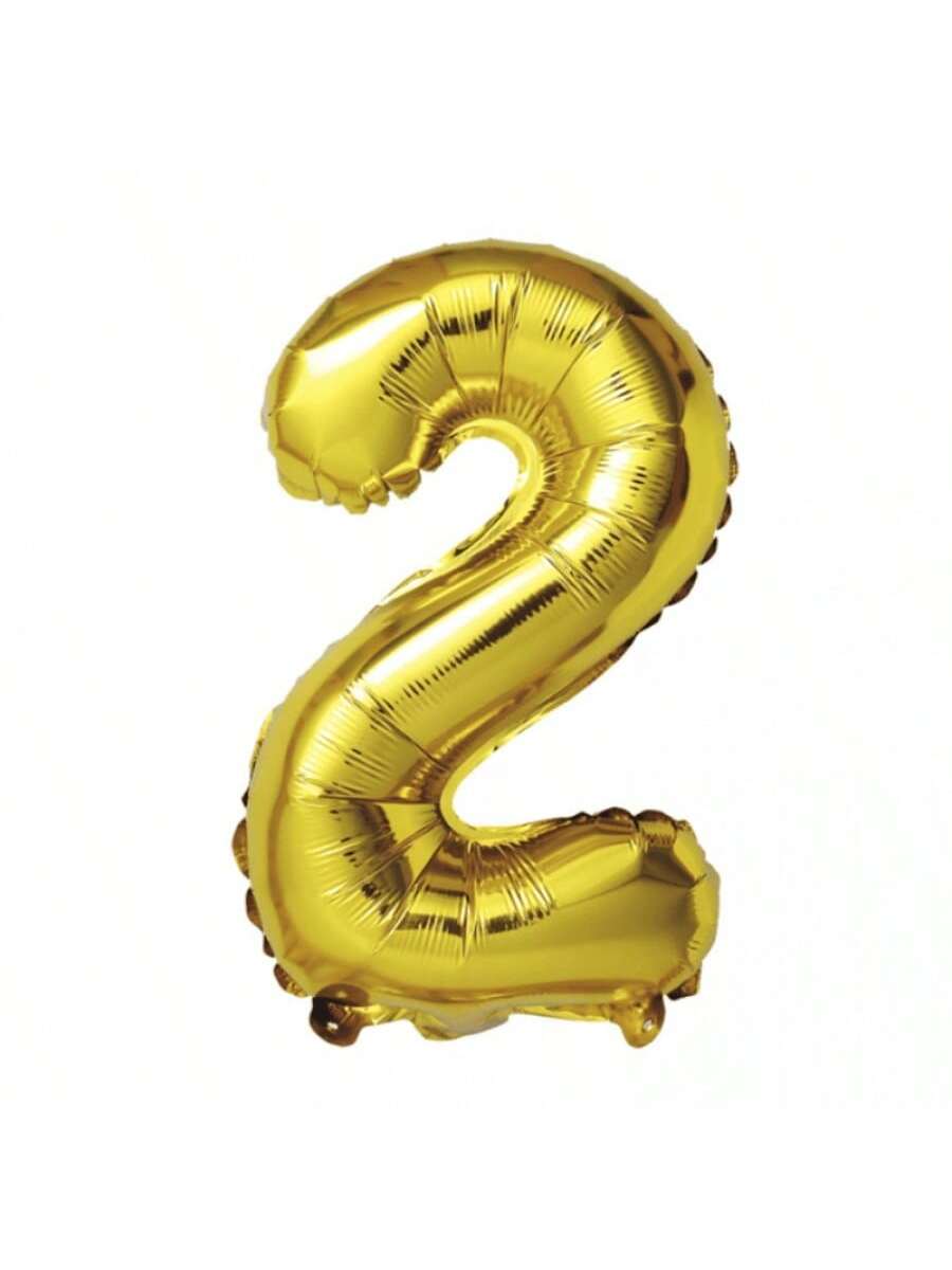 Número 2 de oro de 16 pulgadas