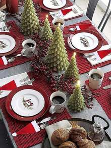 20 piezas/10 piezas/1 pieza Portacubiertos con sombrero de Navidad, Portacubiertos de tela no tejida de Papá Noel en miniatura, Decoraciones para paletas y botellas de vino, Decoración de mesa para fiestas de Navidad, Acción de Gracias y otras ocasiones festivas, Navidad