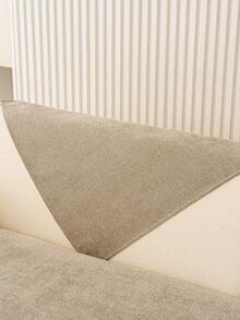 1pc All Season Sofa Cushion Cover, Modern Minimalist Non-Slip Sofa Seat Pad, Dust-Proof And Washable Sofa Slipcover, Soft And Fade-Resistant, Pet-Friendly, Fits L-Shaped Sofa And 1/2/3/4 Seater Sofa In Bedroom, Office, Living Room - Camel - View 7