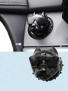 Nắp công tắc đánh lửa hình chó Bulldog - Nắp bảo vệ nút khởi động một chạm bằng hợp kim kẽm bền chắc, chống trầy xước, thời trang, trang trí nội thất xe hơi, phù hợp với hầu hết các loại xe sedan, SUV và xe tải, phụ kiện trang trí xe và cá nhân hóa. - Nhiều màu - Xem 13