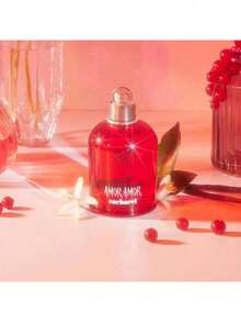 Fragancia doble amor 100ml mujer EDT notas de pomelo y vainilla, aroma femenino moderno duradero, perfume elegante, uso diario ocasión especial para damas - Multicolor - Ver 4