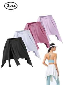 1pc UV Protection Arm Sleeves, Sun Protection Shawl,Suitable For Outdoor Sports And Cycling - A - View 14