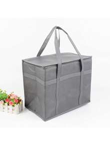 XL/大号保温袋：让食物保持数小时的冷热 - 可重复使用的杂货手提袋、柔软的冷藏袋、轻便而坚固的拉链 - 彩色 - 查看 8