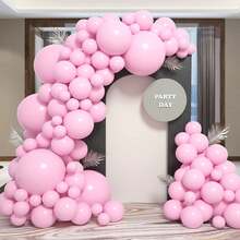 Dual-Size Balloon Arch Stand Kit - 2.5M & 1.5M Free-Bend Floor Columns In Gold For Weddings, Birthdays & Parties - 金色 - 查看 6