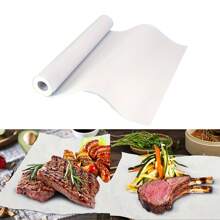 1 rotolo di Pellicola in alluminio resistente al calore, imballaggio monouso antiaderente per cottura, grigliatura e conservazione degli alimenti - per uso domestico e commerciale!