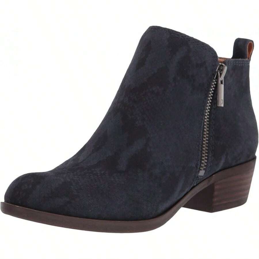 Women's Basel Ankle Bootie - Fashionable Footwear - 深色牛仔褲 - 查看 1