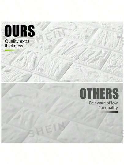 ,Thickened 3D Brick Wand Sticker, Self Adhesive Waterproof Easy Clean, Anti Collision Soundproof, Moderne Living Room Bedroom TV Background Applicable, DIY Renovate Walls, Improve Texture! Birthdays, Anniversaries, Weddings. Back To School Season, Graduation Halloween, National Day Parties, Gatherings, Teacher Wallpaper Paper Stickers Kitchen view 10