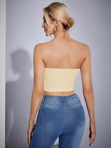 Women Tops - Champagne - View 2