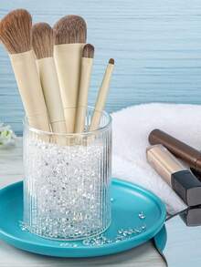 2000 颗 4 毫米透明假塑料钻石，用于花瓶填充物桌面散布，亚克力水晶钻石宝石珠用于 DIY 工艺装饰、婚礼桌散布生日装饰、情人节装饰 - 白色 - 查看 4