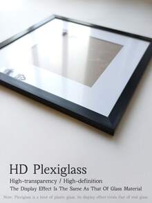 1/3/5pcs High-End Exquisite Picture Frames For Gift, Extraordinary Texture Photo Frames Set, Matte Black Surface, Made Of High Quality PVC Material, Far Superior To Other Frames In Quality, Real Shoot, What You See Is What You Get ,Multi Collage Gallery Photo Frames, Exquisite Square Picture Frames For Wall, Portrait Frame For Photo Wall, Diamond Painting Picture Frame, 12x16/11x14/8x10/8x8/5x7/4x6-Inch, 30x40/30x30/20x25/20x20cm - Matte Black - View 5